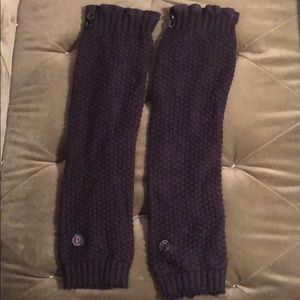 Pure barre knit leg warmers